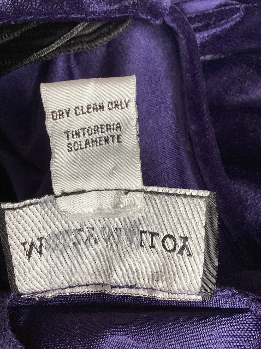 Vintage Velvet Square-Neck Long Sleeve Maxi Dress - Purple - Picture 4 of 9